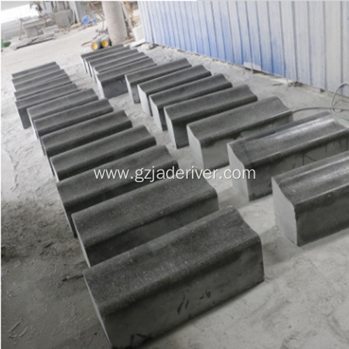 Natural Granite Road Side Shaped Decorative Border Stone